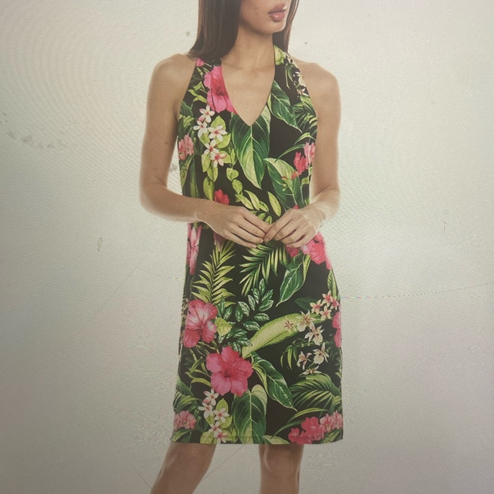 New Tommy Bahama Tahiti Orchard Halter Dress Women’s xs p